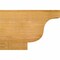 Ekena Millwork Newport Rough Sawn Rafter Tail, Western Red Cedar, 6"W x 12"H x 18"L RFT06X12X18NEW00RWR - alternate 2